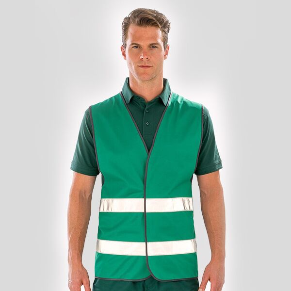 R200XEV RESULT GILET ALTA VISIBILITÀ MONOCOLORE 100% POLIESTERE  Thumbnail