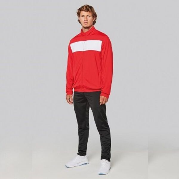 PA189 Proact Pantaloni tuta adulto con tasche laterali e zip sul fondo Thumbnail