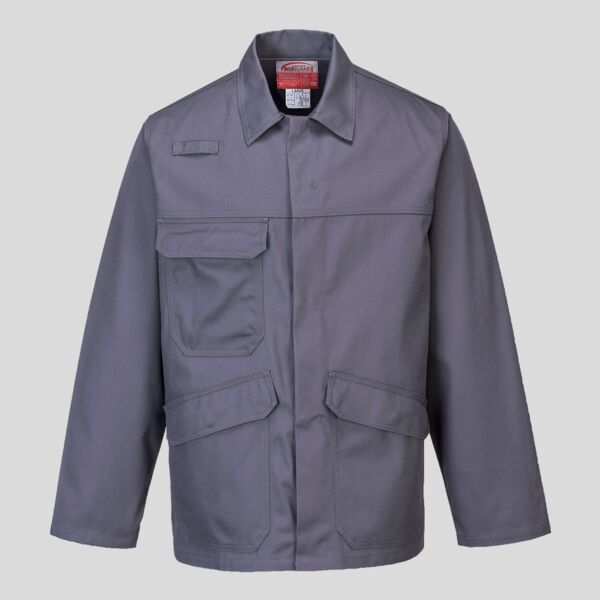 FR35 Bizflame Pro Giacca Ignifuga EN ISO 11612  99% Cotone 1% Fibra di carbonio 330g  Thumbnail