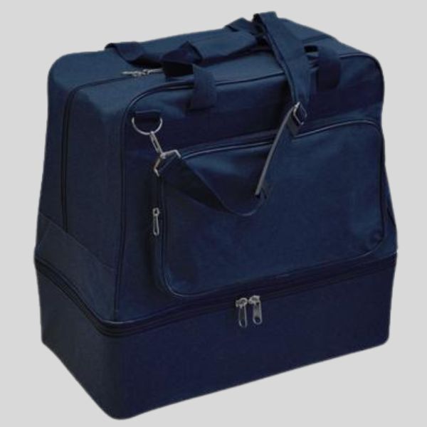 King borsone in tessuto e cinghia a tracolla rinforzata più fondo rigido per il porta-scarpe Thumbnail