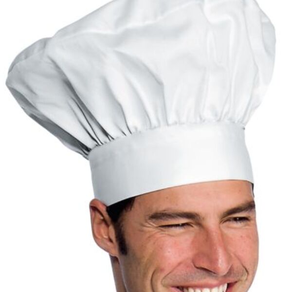 075000 Cappello Cuoco regolabile 100% Cotone  Thumbnail
