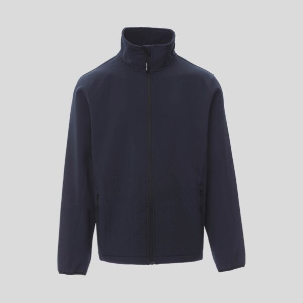 Perth Payper Uomo giacca softshell a due strati antipioggia 100% poliestere 280 grammi  Thumbnail
