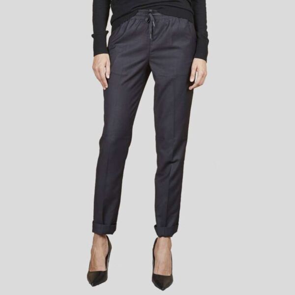 03779 Pantalone elegante donna con vita elasticizzata GERMAIN WOMEN  Thumbnail