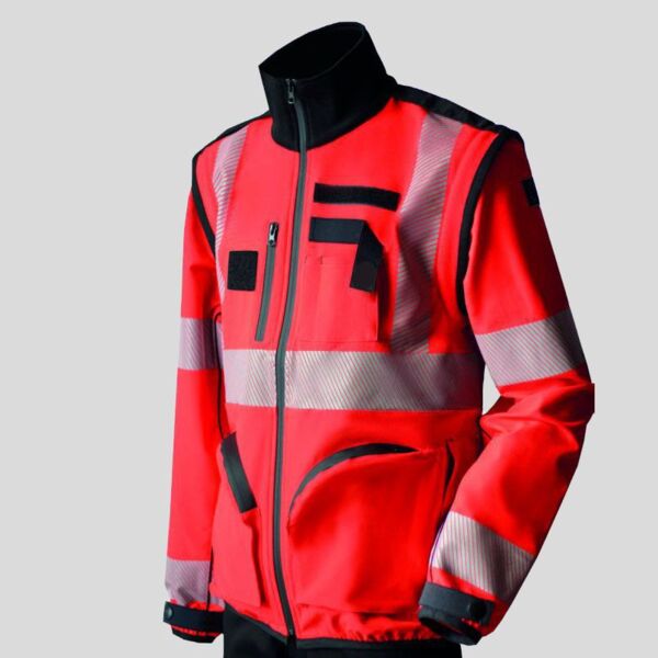 ITP200AN Giubbino elasticizzato Emergency manica staccabile alta visibilità EN20471 UNI EN ISO 13688 Thumbnail