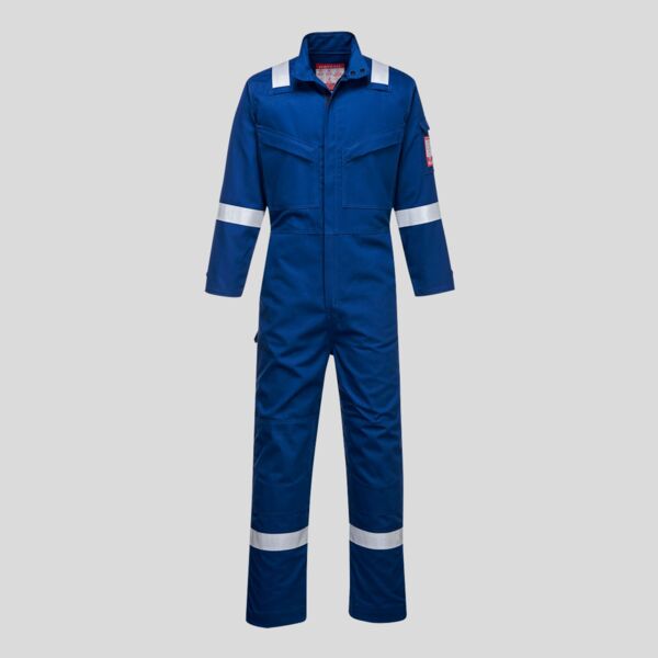 FR93 Portwest Tuta intera Bizflame Ultra Pentavalente  EN ISO 11612 A1+A2, B1, C1, E2, F1 / EN 1149 -5 / EN 13034 Tipo 6 Thumbnail