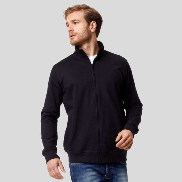 BS300 BlackSpider felpa french terry zip lunga 300 gr 80% cotone 20% poliestere  Thumbnail