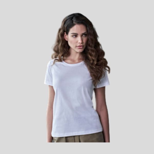 8050 Tee Jays T shirt donna 100% cotone pettinato lavabile a 60°C 185 gr Thumbnail