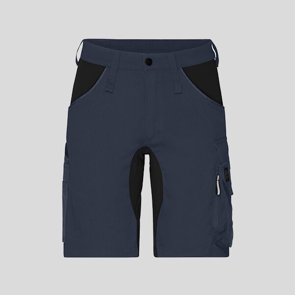 JN1811 James Nicholson Pantaloncini da lavoro slim fit stretch 65% poliestere ric 32% cotone ric, 3% elastene 260 gr Thumbnail