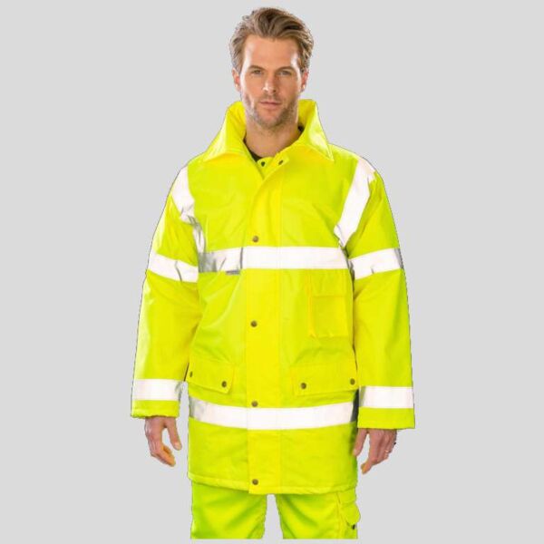 R018X Result Parka invernale a 3 strati certificata alta visibilità EN ISO 20471:2013 classe 3  Thumbnail