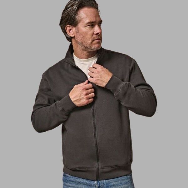 5440 Tee Jays Felpa zip lunga 70% cotone 30% poliestere, felpata internamente. 310-320 g/m2  Thumbnail