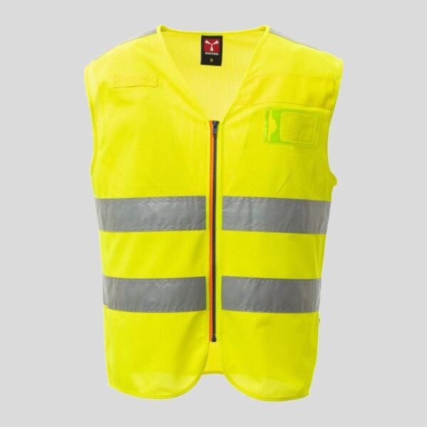 Ace Mesh Payper Gilet alta visibilità multitasche in rete traspirante e in tessuto dry-tech100% poliestere 145gr EN ISO 20471 Cl.2 Thumbnail