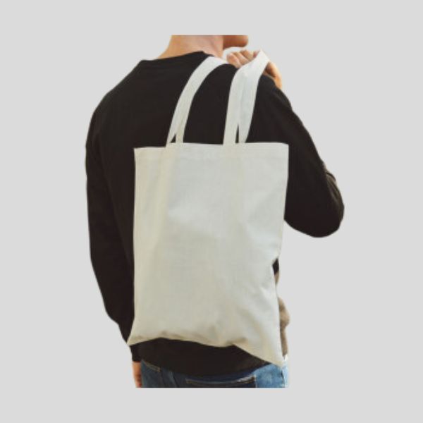 T90014 Neutral Shopper ECOLABEL con manico lungo  38x42cm 100% cotone organico certificato 120g/m² certificato GOTS, ECOLABEL, OEKO-STANDARD TEX 100 Thumbnail