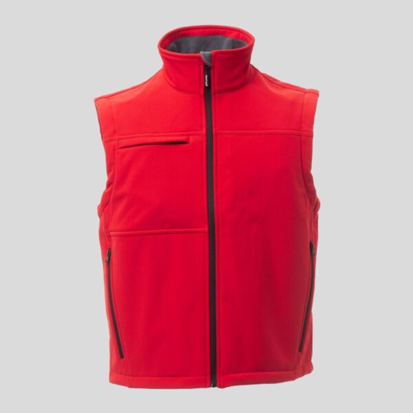 Bering Payper  Gilet softshell elasticizzato con portabadge a scomparsa 93% poliestere 7 % elastan peso 330gr Thumbnail
