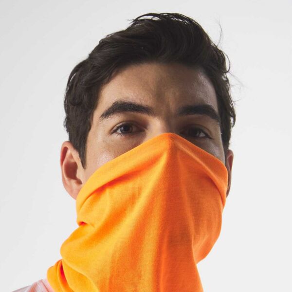 BS650 Bandana Tubolare multifunzione in tessuto elasticizzato 100% poliestere 130g Thumbnail