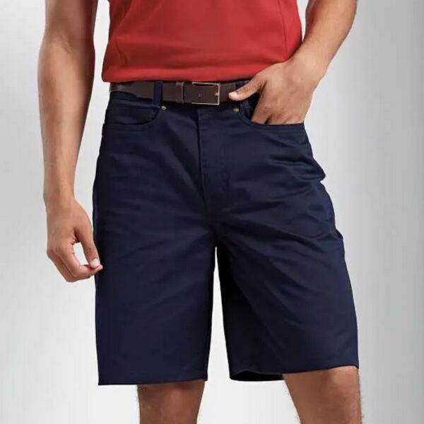 PR562 Bermuda chino uomo lavabile a 60° 63% poliestere 35% cotone 2% elastan Thumbnail