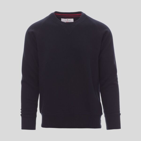 Mistral+ Summer Payper Felpa leggera uomo girocollo french terry maniche raglan 80% cotone 20% poliestere 280 gr Thumbnail