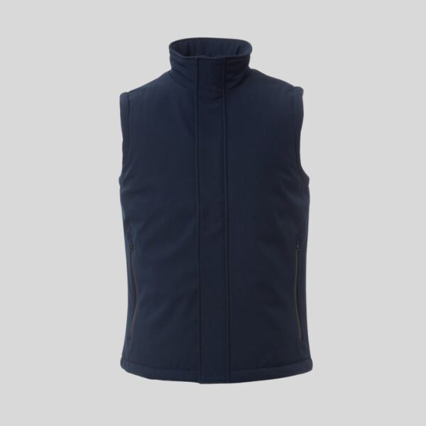 Nordet Vest Gilet soft-shell imbottito con chiusura in velcro e zip 95% poliestere 5% elastan 290gr Thumbnail
