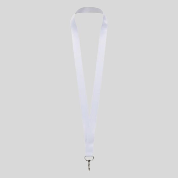 1PL0401G Lanyard Lana Laccio h 2cm in PET riciclato con moschettone in metallo stampa in sublimazione full color fronte/retro Thumbnail