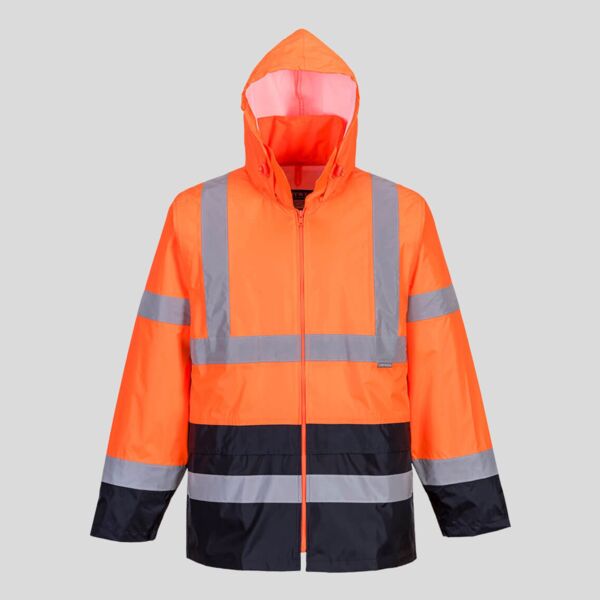 H443 Giacca Bicolore impermeabile alta visibilità Thumbnail