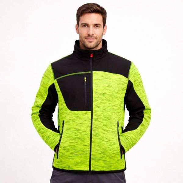 Travel Payper Felpa tecnica con inserti in soft-shell a contrasto 100% poliestere 380gr Thumbnail