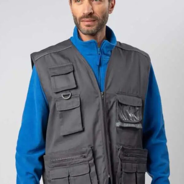 BS511 Black Spider Gilet da Lavoro multitasche Thumbnail