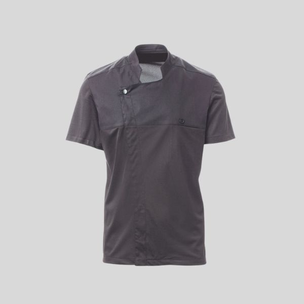 STARLIGHT ULTRAMESH Payper Giacca da chef con collo alla coreana e tessuto a rete su schiena 58% cotone 42% elastomultiestere Thumbnail