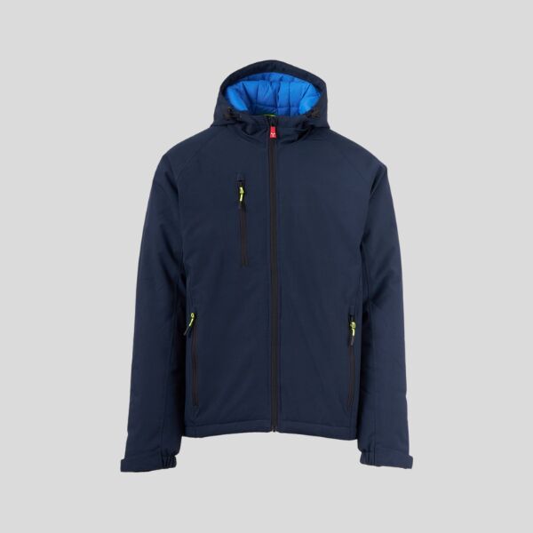 GALE ULTRALITE PAD 140 Payper Soft-shell leggermente imbottito con cappuccio e stringipolso 95% poliestere 5% elastan 175gr Thumbnail