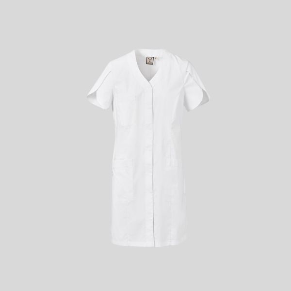 BERGAMOT LADY Payper Camice da donna a manica corta a tulipano 58% cotone popeline + 14 % poliestere + 28% elastomultiestere 125gr Thumbnail