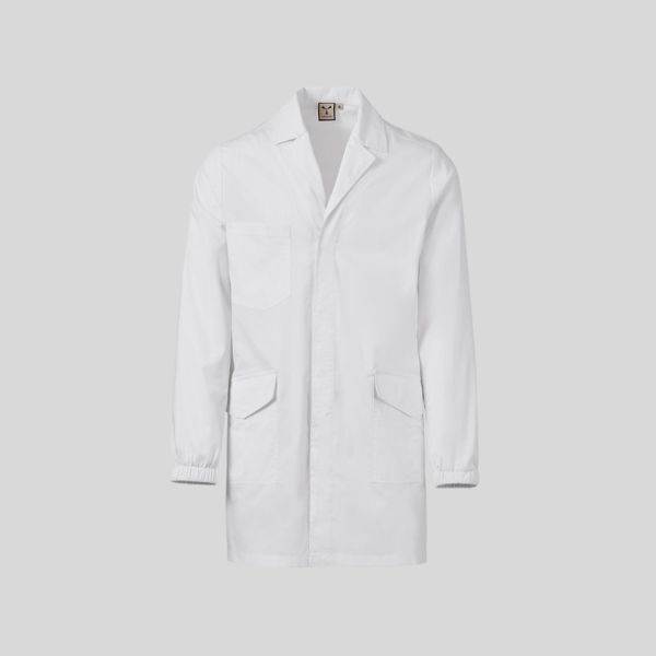 ARMOR Payper Camice da uomo con elastico sui polsi e abbottonatura coperta 58% cotone popeline + 14% poliestere + 28% elastomultiestere 125gr Thumbnail