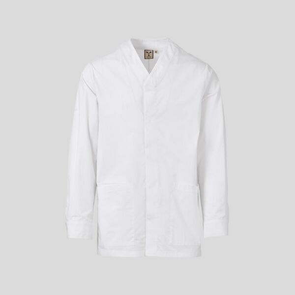 MUSK Payper Camice uomo manica lunga con collo a V e tessuto mesh sui fianchi 58% cotone 14% poliestere 28% elastomultiestere 125gr Thumbnail