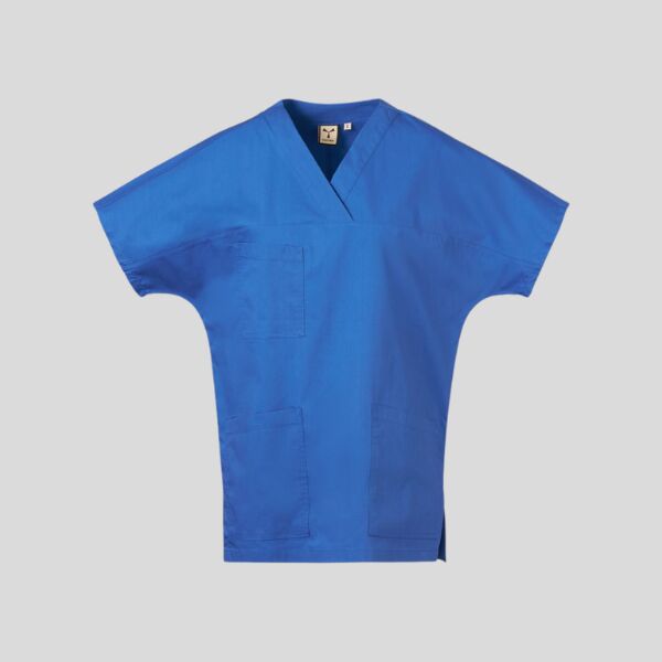 INTACT LADY Payper Casacca donna manica corta collo a V 58% cotone 14% poliestere 28% elastomultiestere 125gr Thumbnail