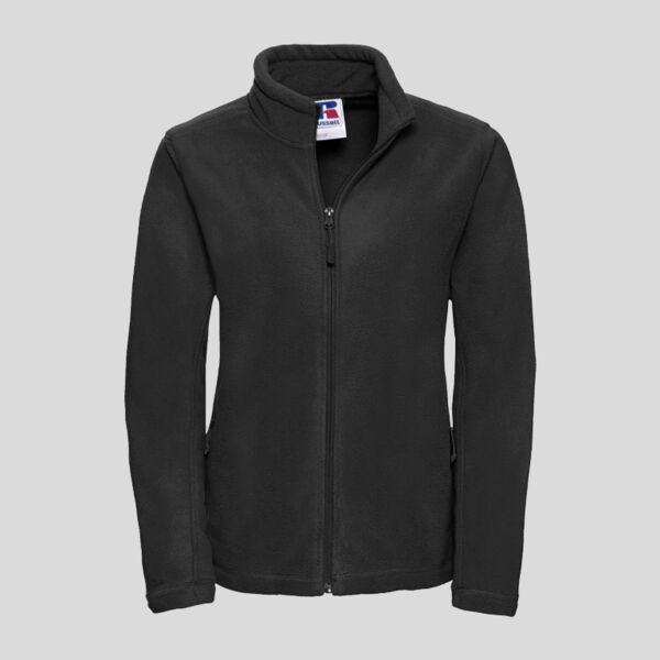 R8700F Russell Giacca pile donna zip lunga taschine laterali con zip Thumbnail