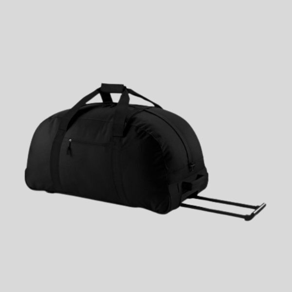 BG23 Bagbase Wheelie Holdall Borsa Trolley con manico telescopico dim.75x38x35 Thumbnail
