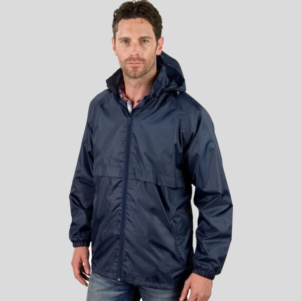 R205X Result Giacca antipioggia in tessuto leggero e foderata 100% poliestere Thumbnail