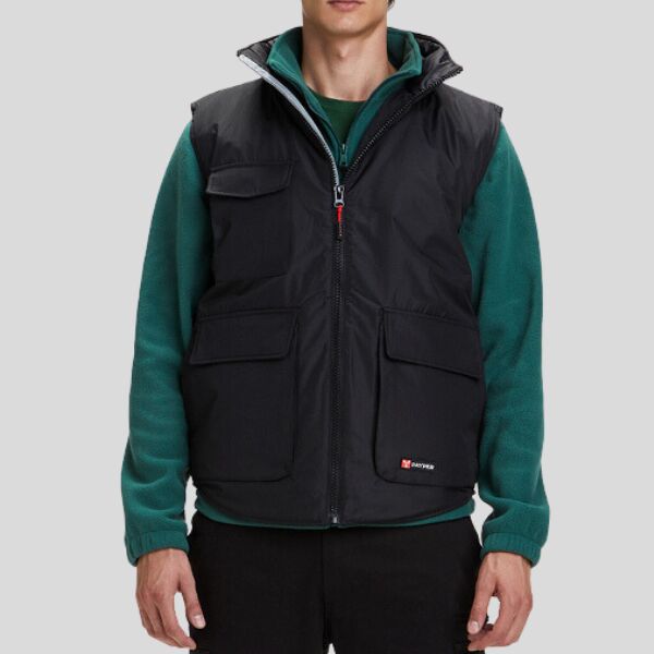 Wanted Payper Gilet imbottito multi tasche Thumbnail