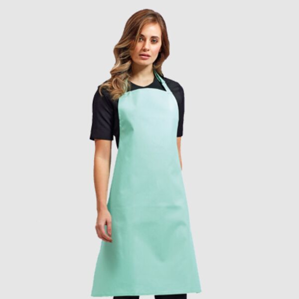 PR150 Premier Grembiule con pettorina senza tasche 65% poliestere 35% cotone 195gr Thumbnail