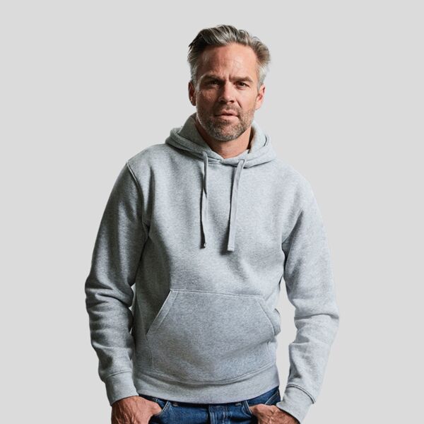 R265M Russell Authentic Felpa uomo con cappuccio 80% cotone 20% poliestere 280gr Thumbnail