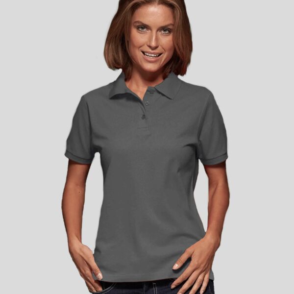 JN071 James&Nicholson Polo donna manica corta Classic Fit 100% cotone 200 gr Thumbnail