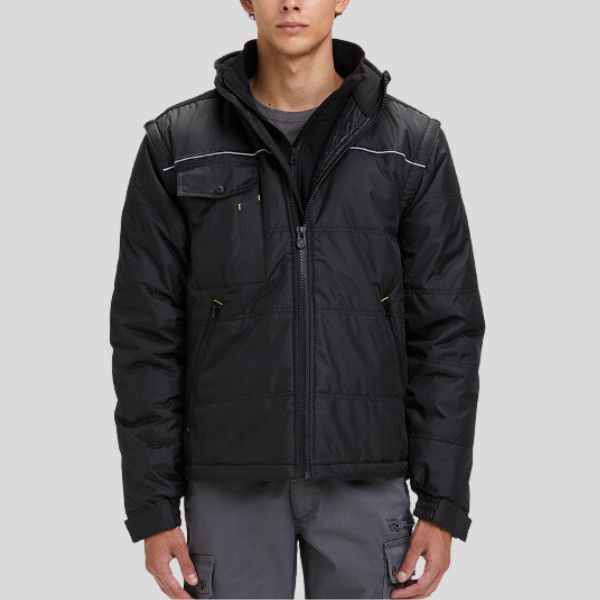 Orion 2.0 Payper Giubbotto da lavoro imbottito multitasche, maniche staccabili 100% poliestere 180gr Thumbnail