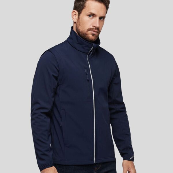 PA323 Proact Giacca softshell unisex con maniche staccabili Thumbnail