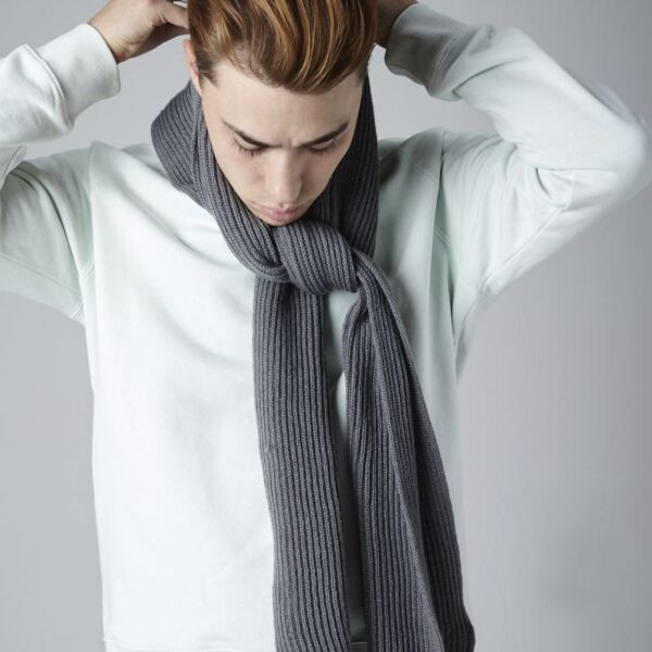 B469 Beechfield Sciarpa in costina soft-feel 100% acrilico Thumbnail
