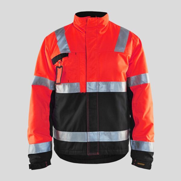 48621811 Blaklader Giacca invernale HV Classe 3 tessuto esterno resistente idro-repellente ed antimacchia. Thumbnail