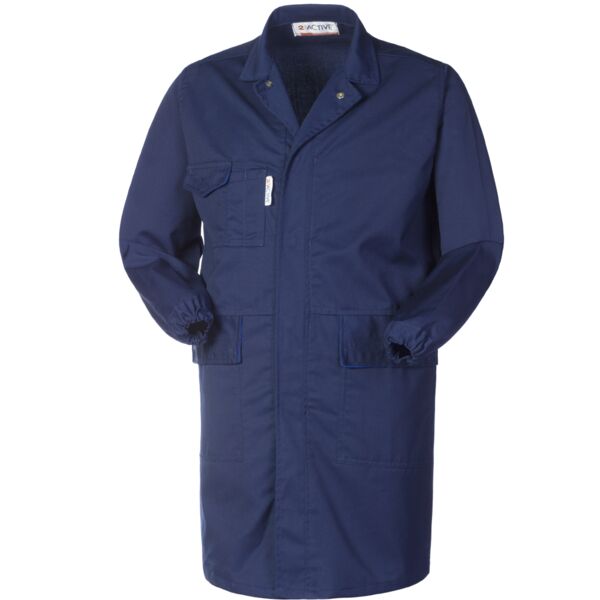 A60114 2Active Camice da lavoro certificato antiacido e antistatico EN13034: 2009 EN1149-5: 2008 Thumbnail