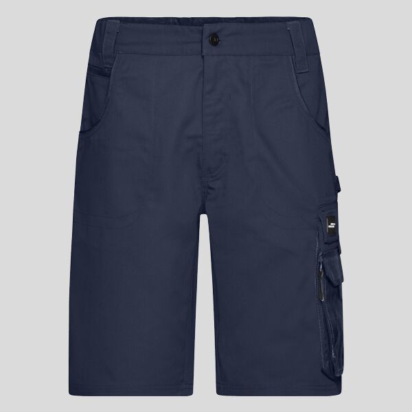 JN835 James&Nicholson Bermuda da lavoro bicolore multitasche con inserti in cordura Thumbnail