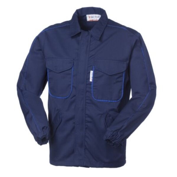 A10114 2Active Giubbetto da lavoro certificato antiacido e antistatico EN13034: 2009 EN1149-5: 2008 Thumbnail