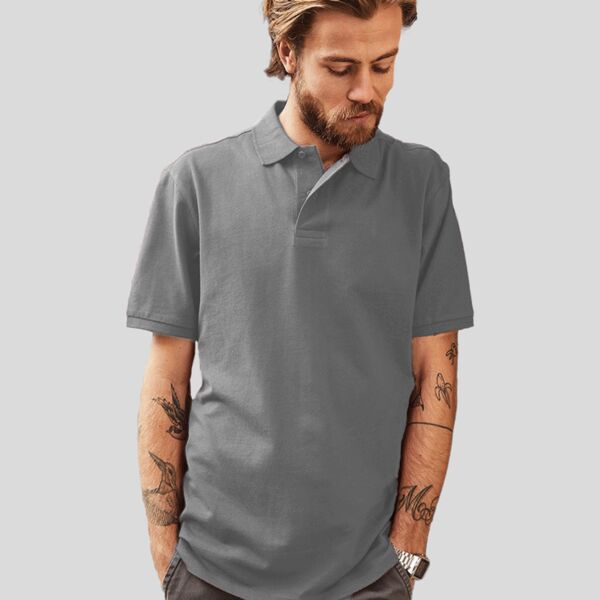 JN8010 James & Nicholson Polo uomo manica corta 100% cotone organico 180gr Thumbnail