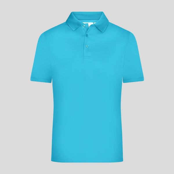 JN720 James&Nicholson Polo uomo protezione 25+ dai raggi uv 100% poliestere 170gr Thumbnail