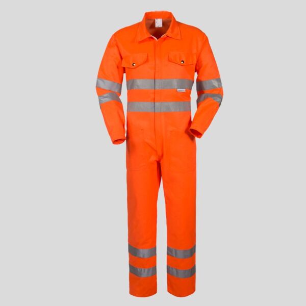 A40117 Lucentex Tuta in alta visibilità EN20471:2013 CAT.II^ CLASSE Thumbnail