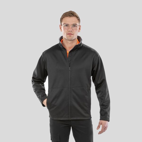 R209M Result Giacca uomo in softshell antivento e impermeabile Thumbnail
