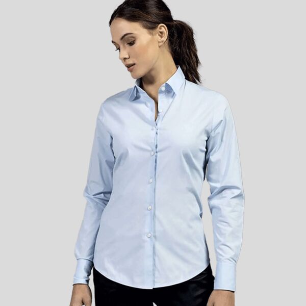 PR344 Premier Camicia Donna Stretch Fit 97% cottone 3% elastane 115gr Thumbnail